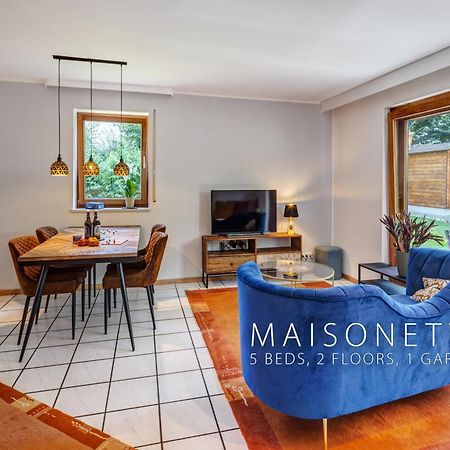 Moderne Maisonette Mit Garten Unterschleißheim 外观 照片