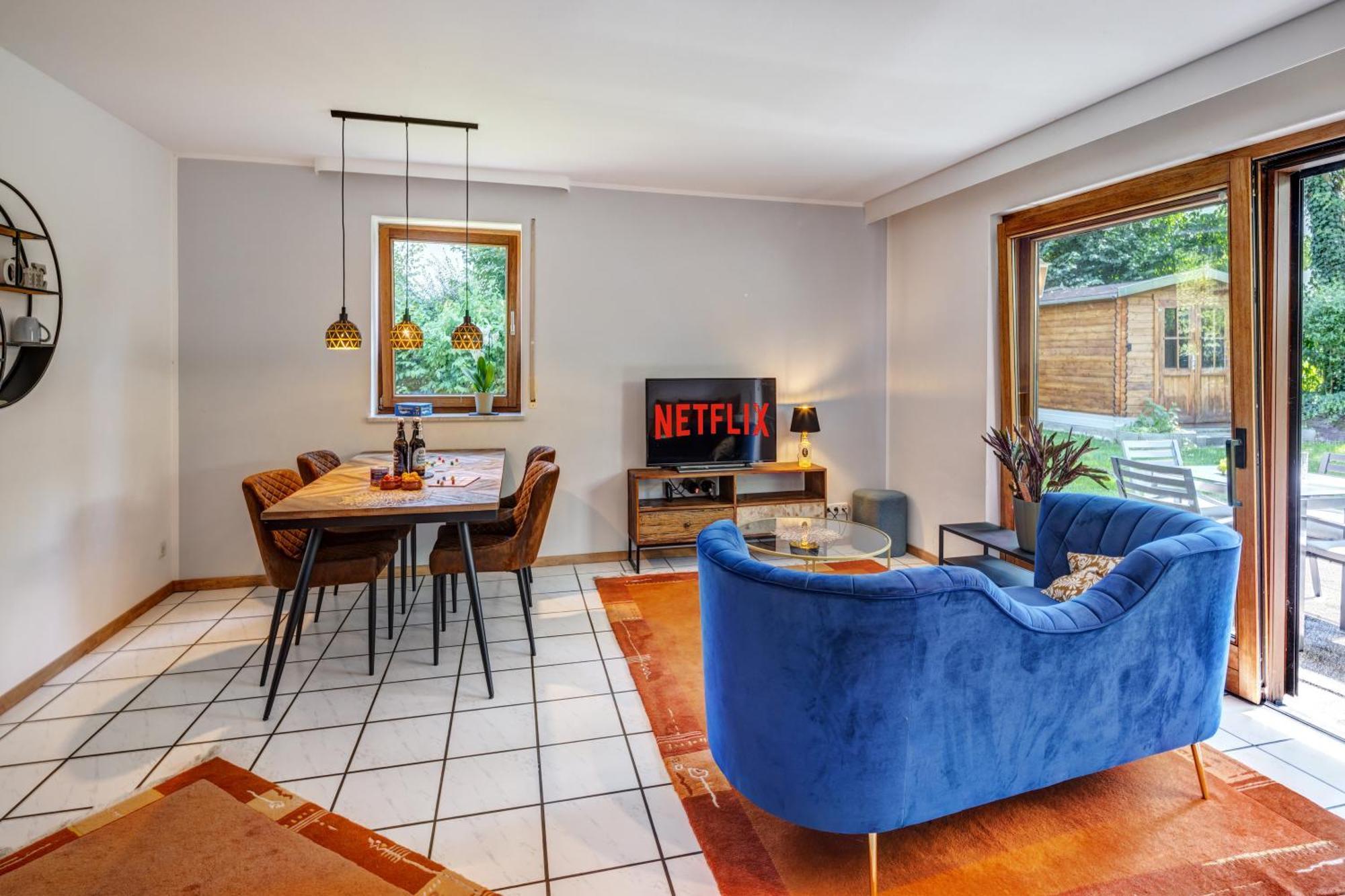 Moderne Maisonette Mit Garten Unterschleißheim 外观 照片