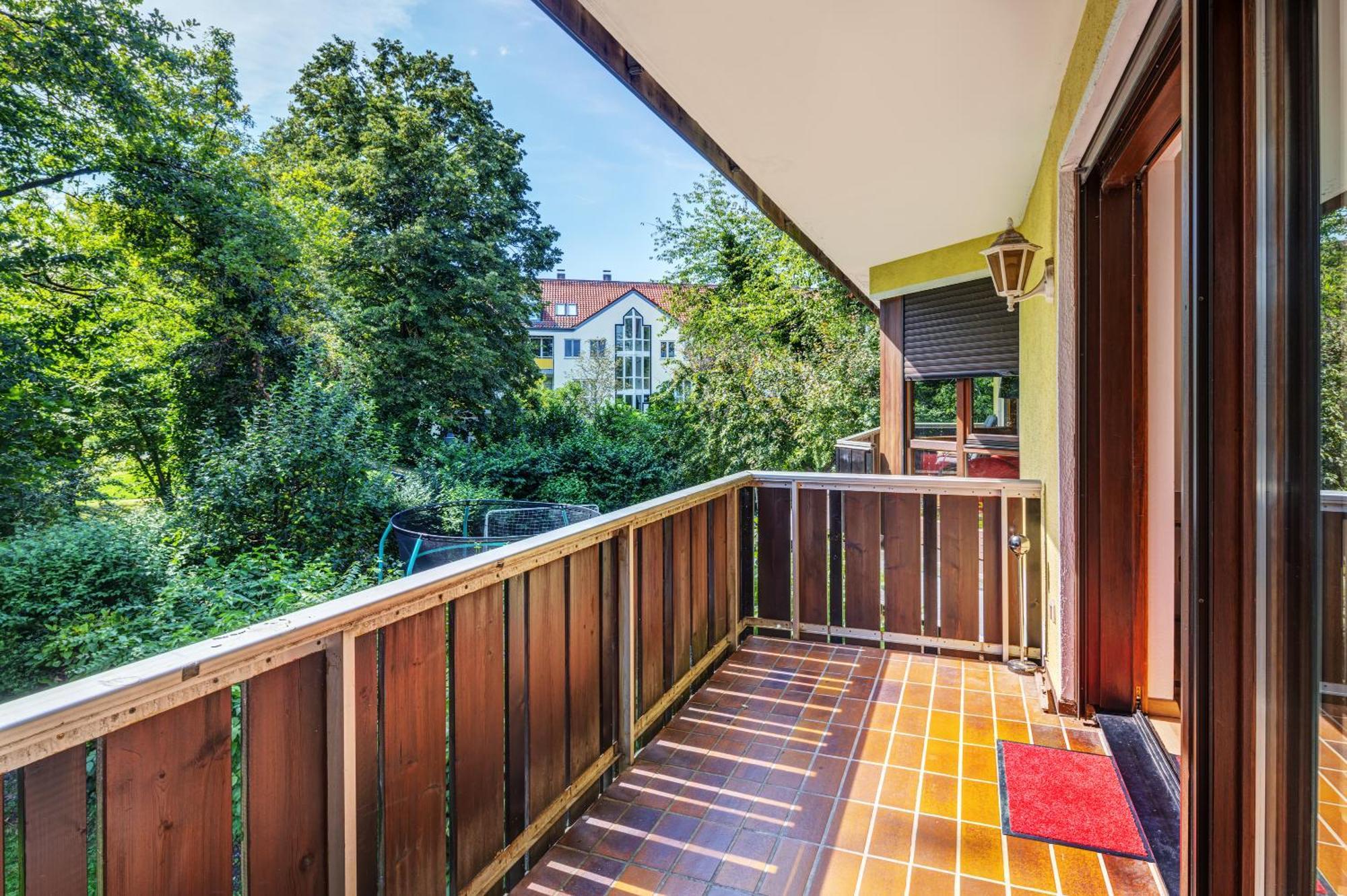 Moderne Maisonette Mit Garten Unterschleißheim 外观 照片